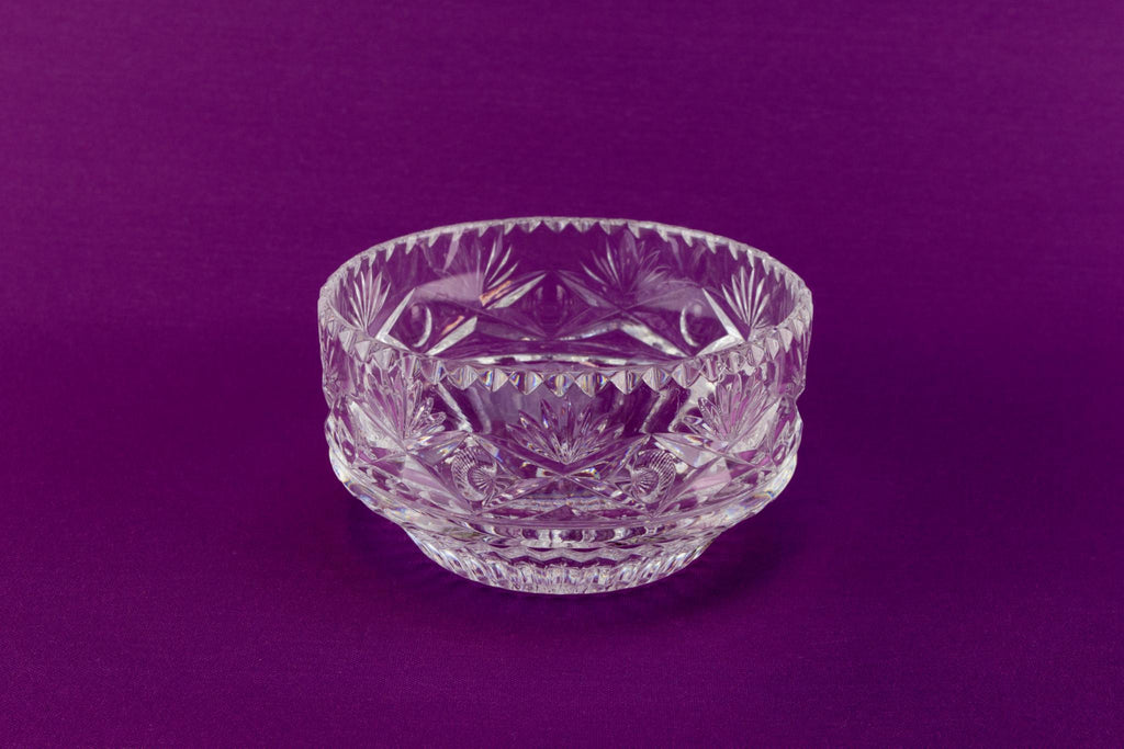 Small Royal Doulton glass bowl