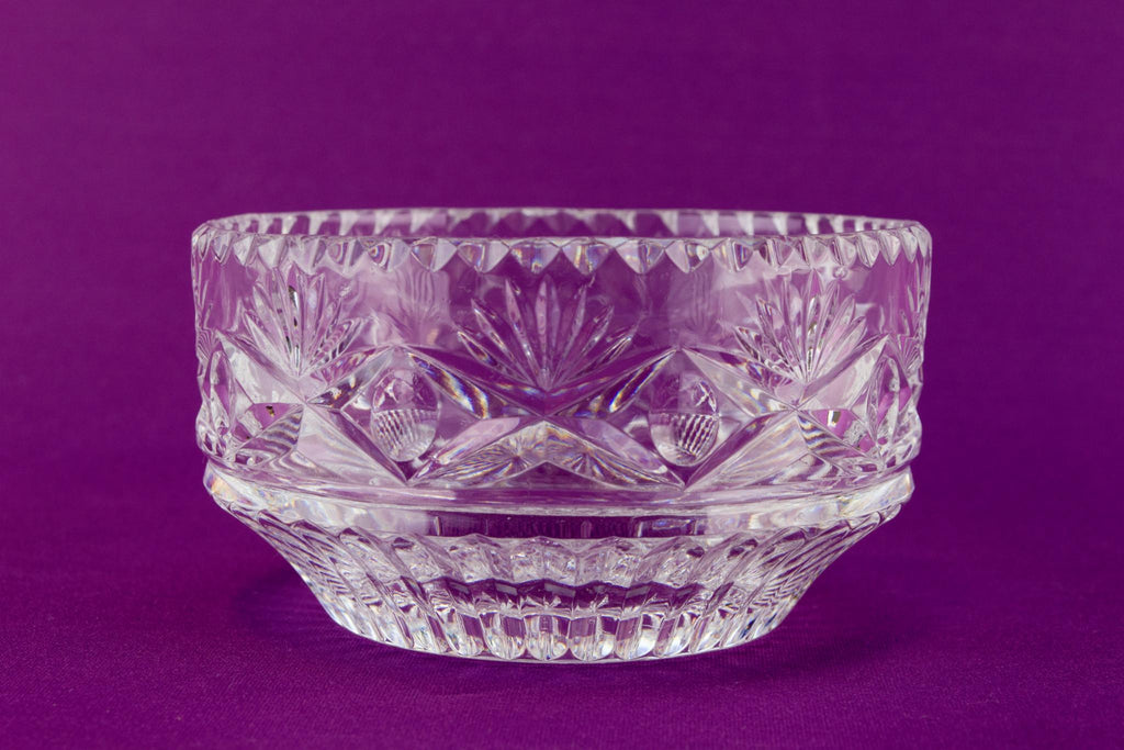 Small Royal Doulton glass bowl
