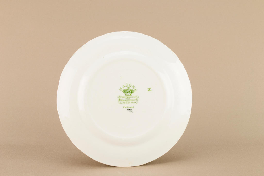 Masons Paynsley small plate, English 1970s