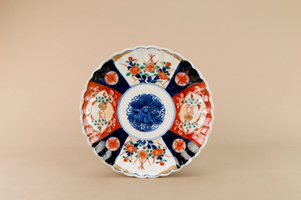 Imari porcelain dish, Chinese Early 1900s