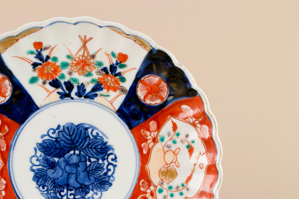 Imari porcelain dish, Chinese Early 1900s