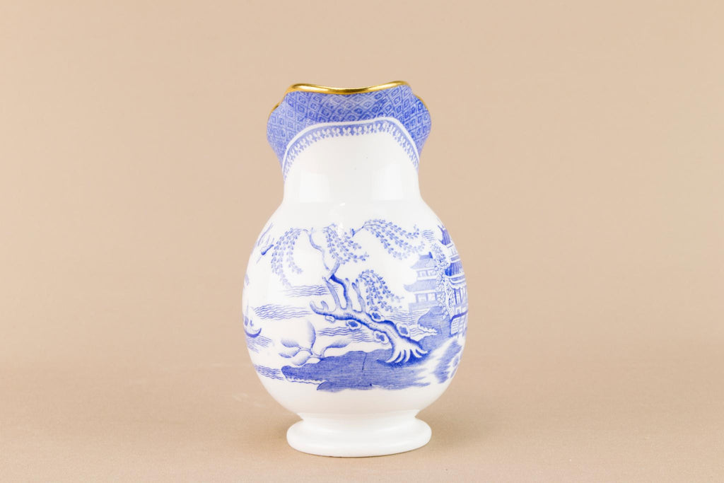 Copeland blue and white milk jug, English Early 1900s