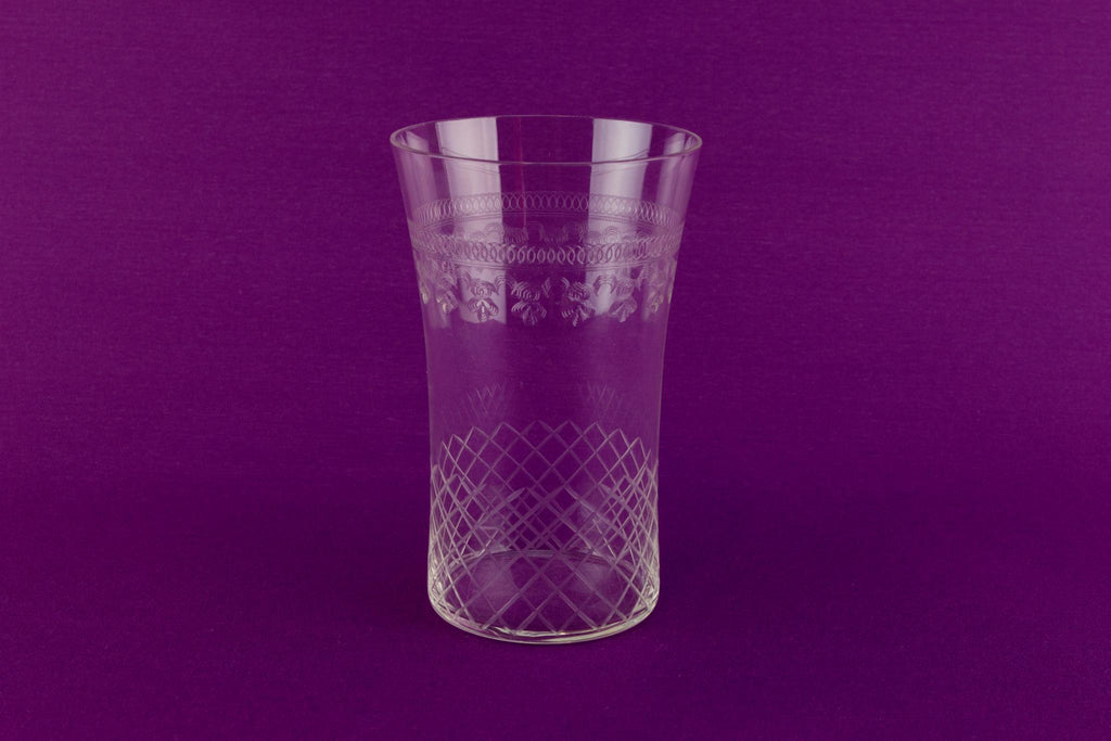4 Pall Mall cocktail glasses, English early 1900s
