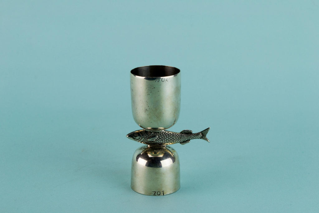 Steel Bartender Measure Full and Half Shot