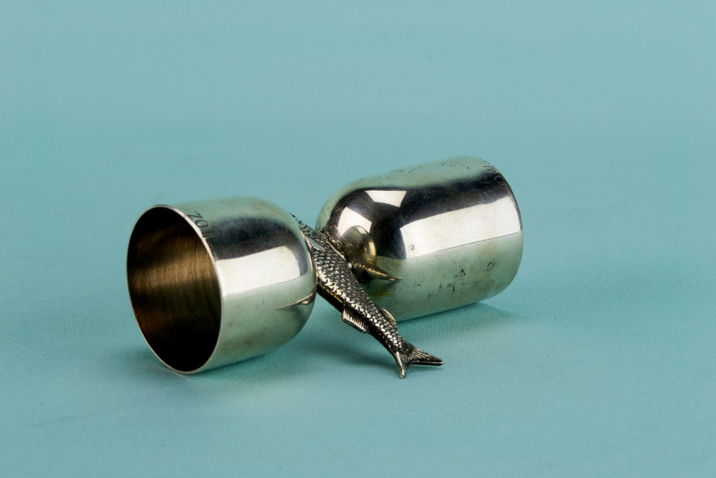 Steel Bartender Measure Full and Half Shot