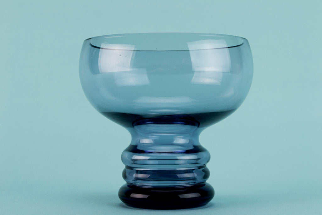 Amethyst Dartington glass bowl
