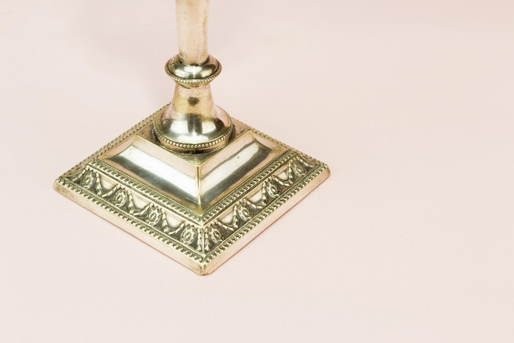 Cut glass & silver plated vase, English circa 1910