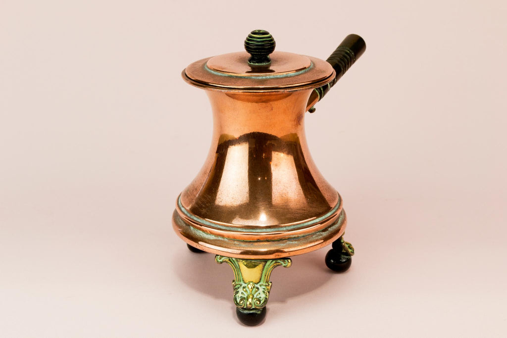 Arts & Crafts Copper Coffee Pot, English 1890s
