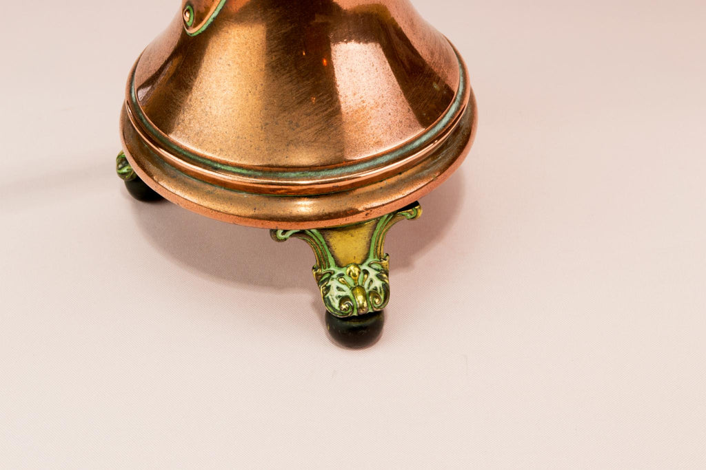 Arts & Crafts Copper Coffee Pot, English 1890s