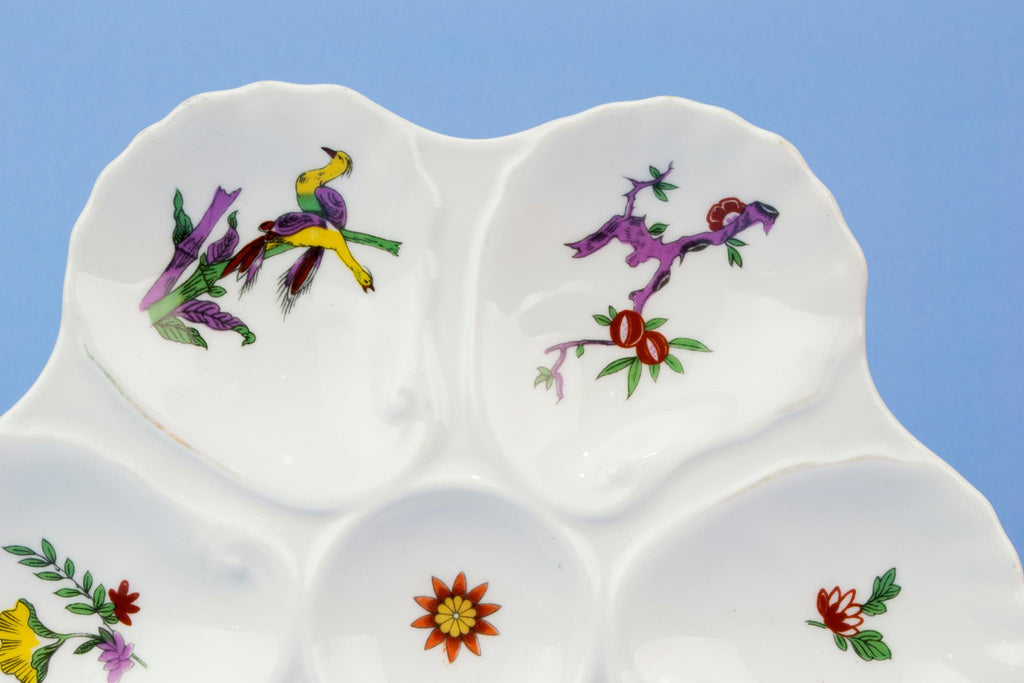 Limoges Partitioned serving dish, French early 1900s