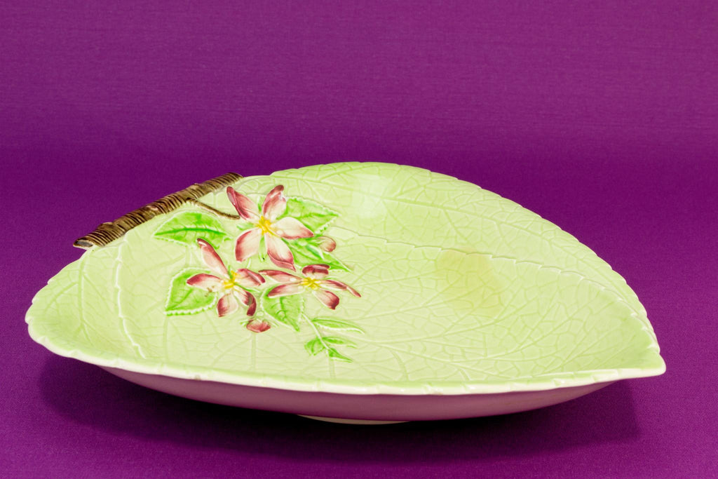 Carlton Ware leaf shaped serving bowl, English 1950s