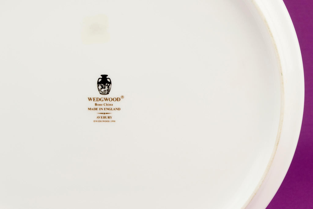 Wedgwood Avebury floral cake platter