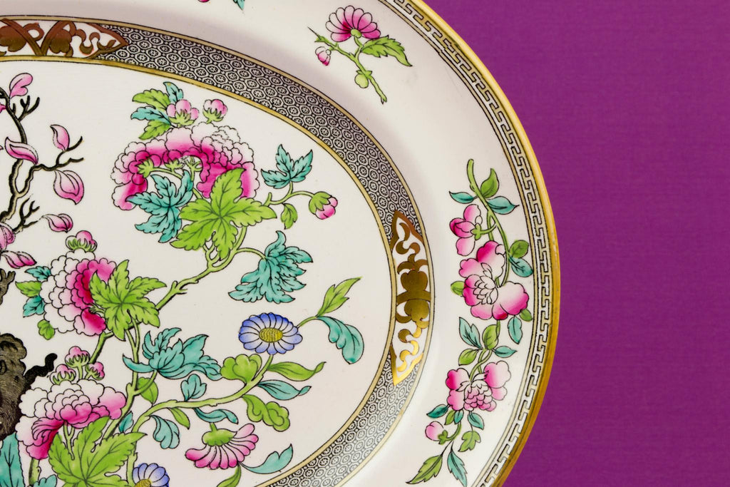 Large Mintons serving platter, English circa 1910