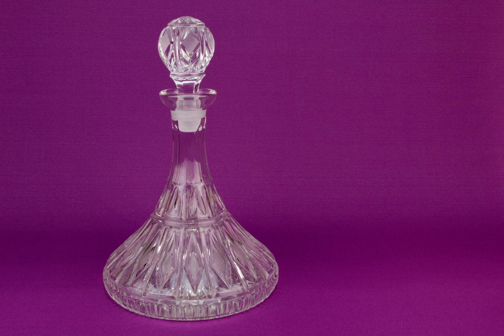 Port or Sherry Glass Ship decanter