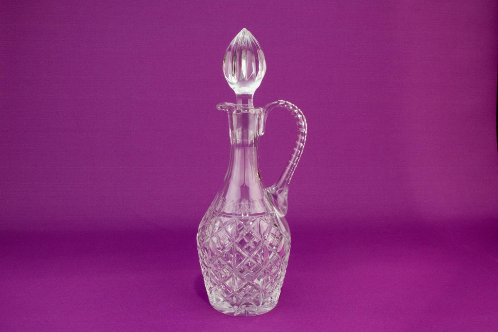 Cut Glass Table Wine Carafe