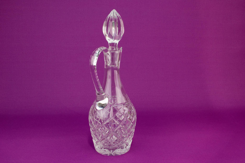 Cut Glass Table Wine Carafe