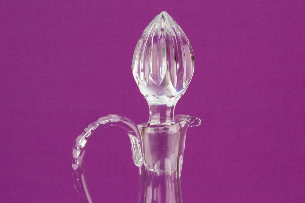Cut Glass Table Wine Carafe