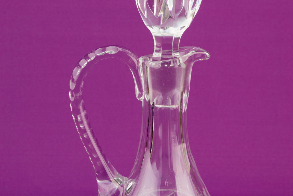 Cut Glass Table Wine Carafe