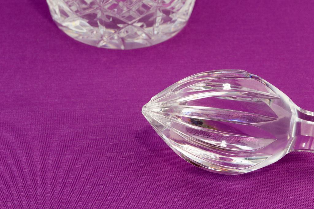 Cut Glass Table Wine Carafe