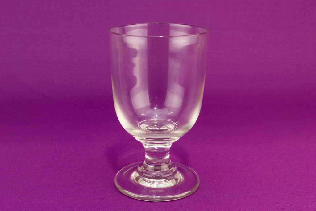 Victorian rummer wine glass, English 19th century