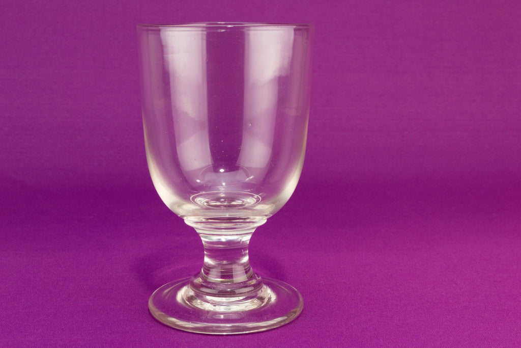 Victorian rummer wine glass, English 19th century