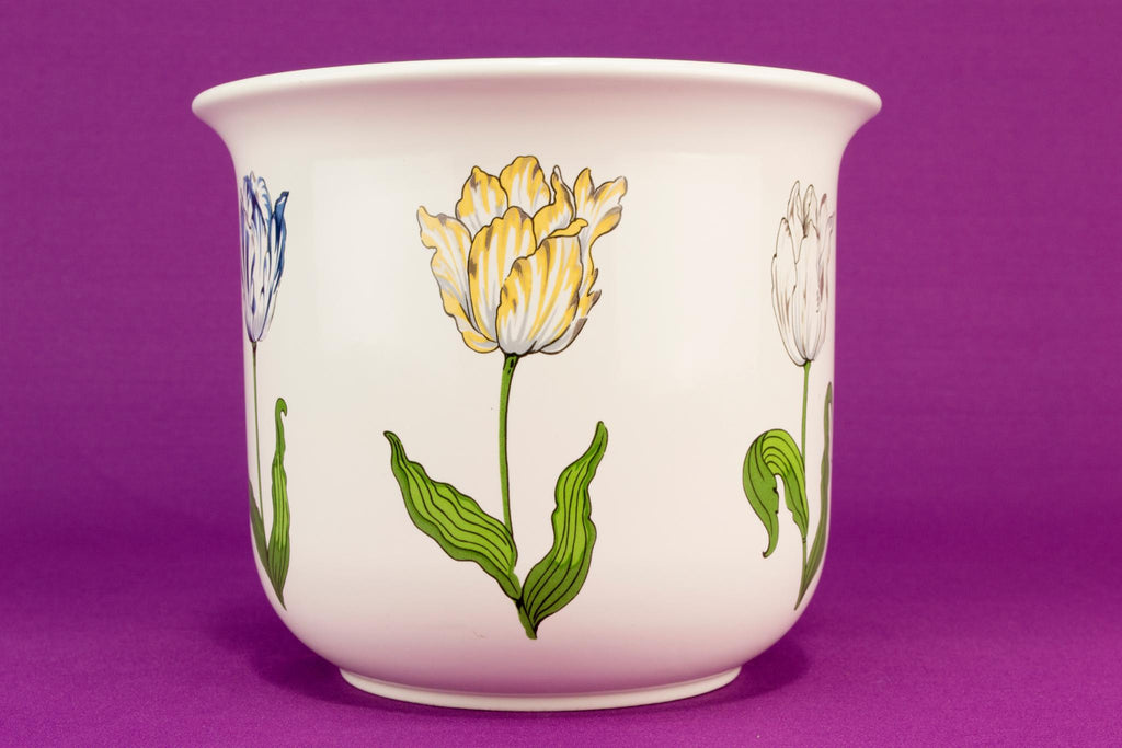 Tiffany Tulips flower pot or planter