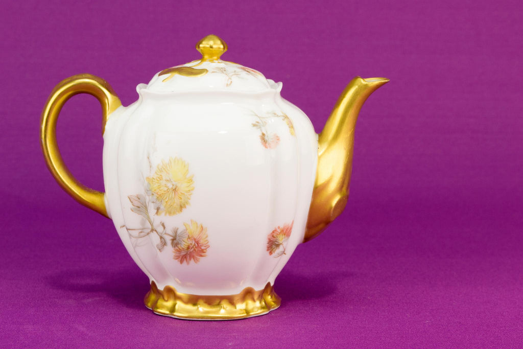 Haviland Limoges Art Nouveau Teapot, French circa 1910