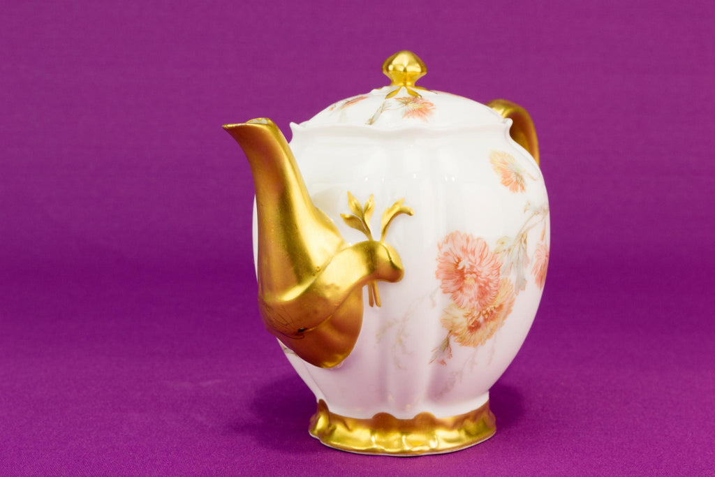 Haviland Limoges Art Nouveau Teapot, French circa 1910