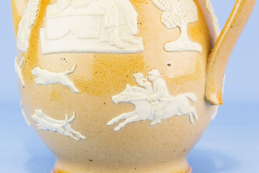 Tall Royal Doulton Coffee Pot. English 1890s