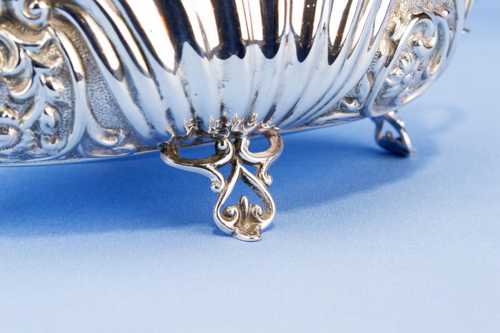 Sterling Silver Art Nouveau bowl, English 1892