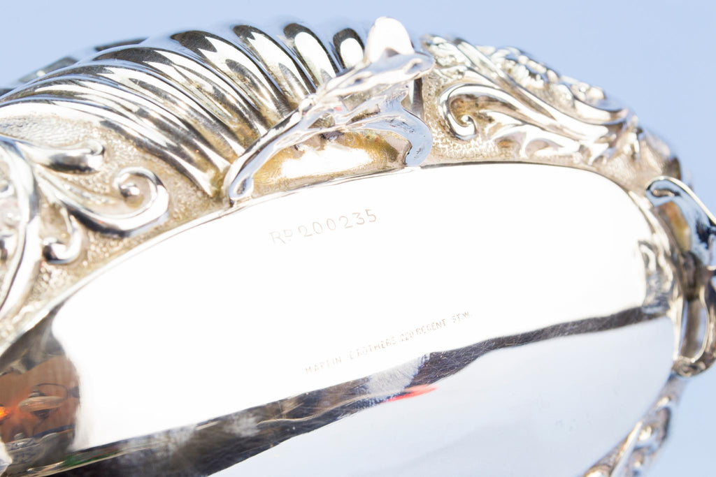Sterling Silver Art Nouveau bowl, English 1892