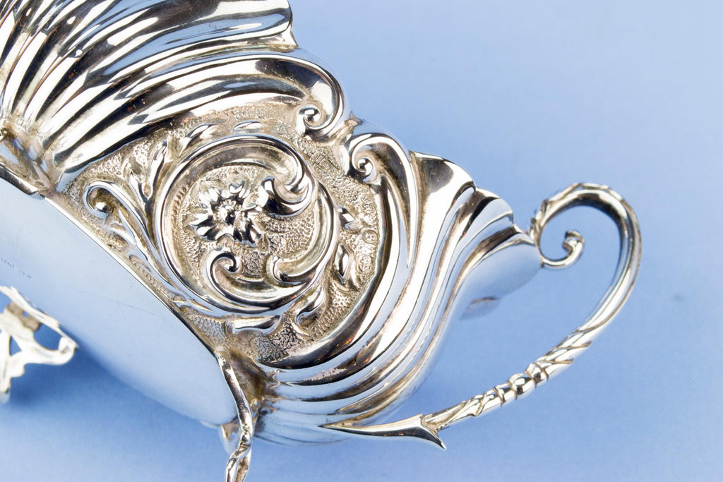 Sterling Silver Art Nouveau bowl, English 1892
