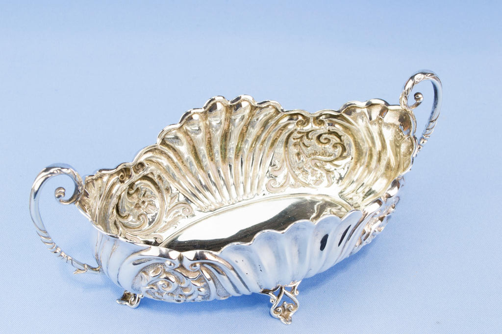 Sterling Silver Art Nouveau bowl, English 1892