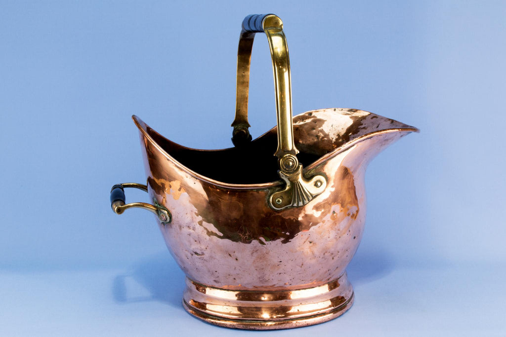 Large copper wine & champagne cooler, English 19th century