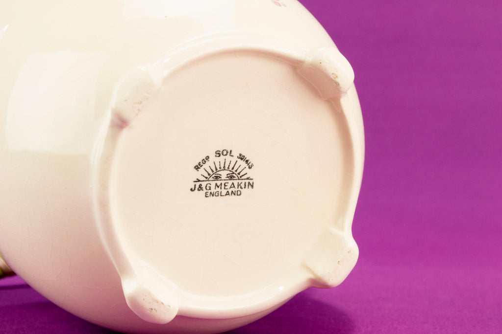 Ceramic ice bucket jar, English 1930s
