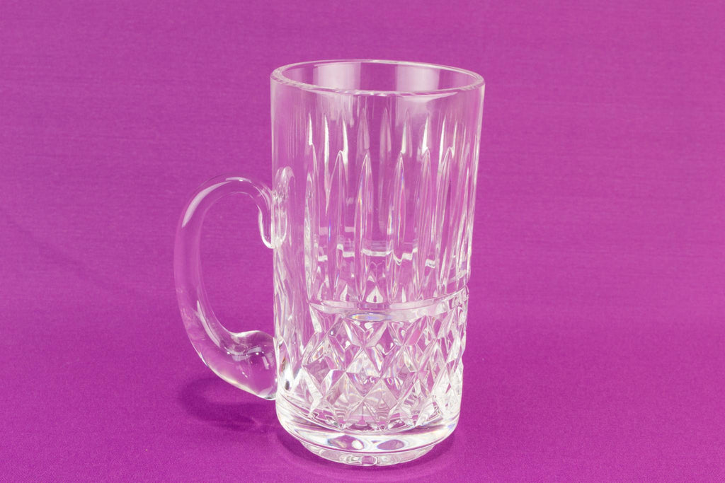 1 pint Waterford glass tankard