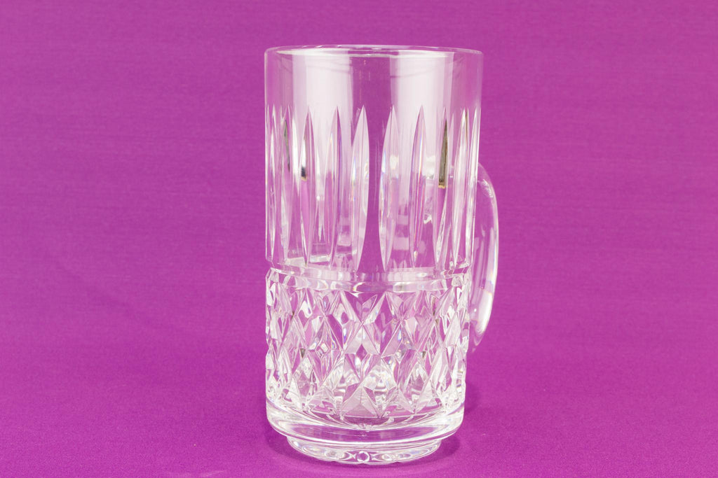 1 pint Waterford glass tankard