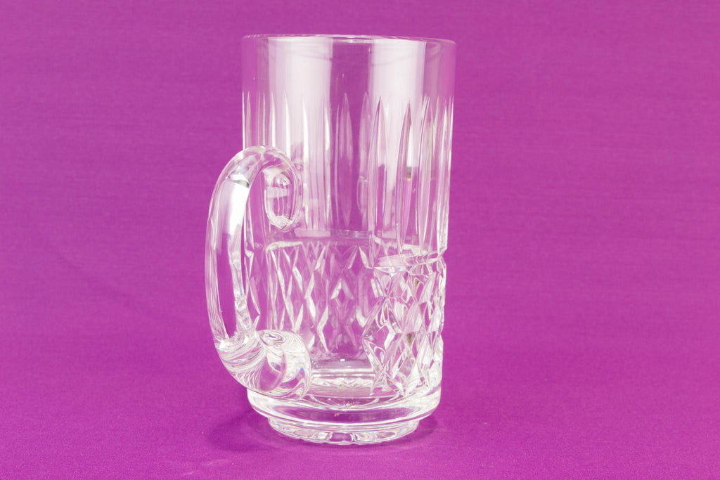 1 pint Waterford glass tankard