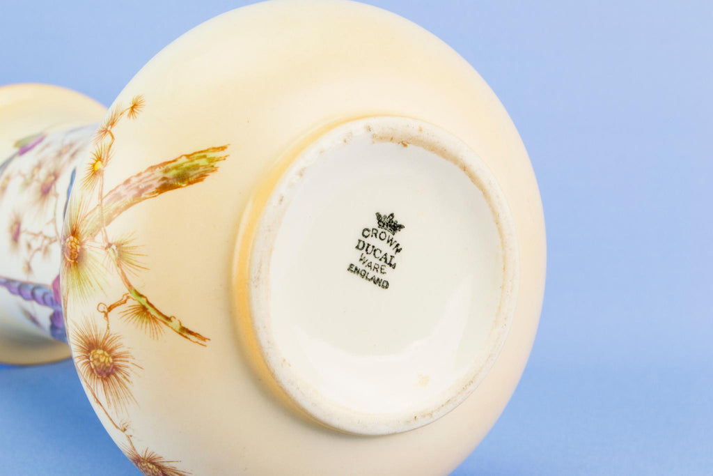 Crown Ducal flower vase, English 1920s