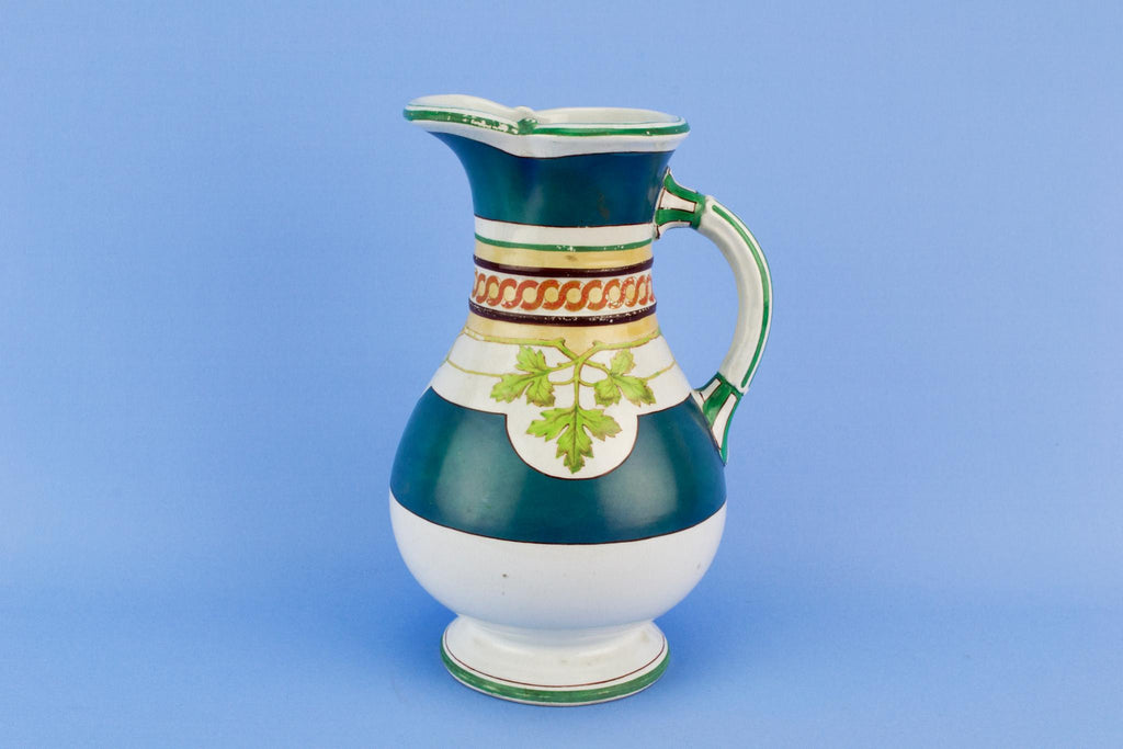 Gothic Revival water jug, English 1850s