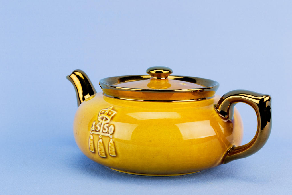 Boston Tea Party Teapot, English 1970s