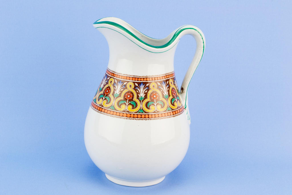 Small ceramic jug, English circa 1870