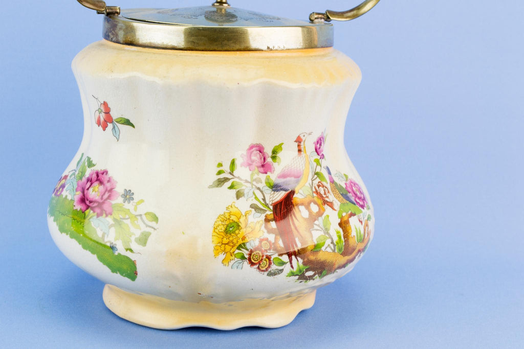 Ceramic storage jar, English circa 1900
