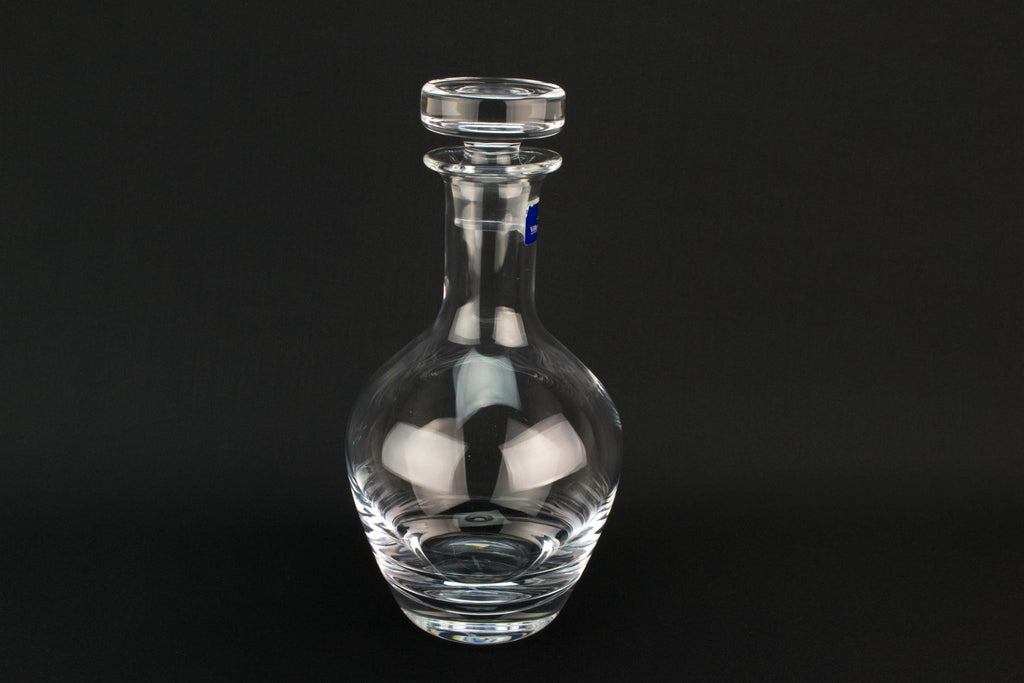 Villeroy & Boch Glass Ovoid Decanter, German