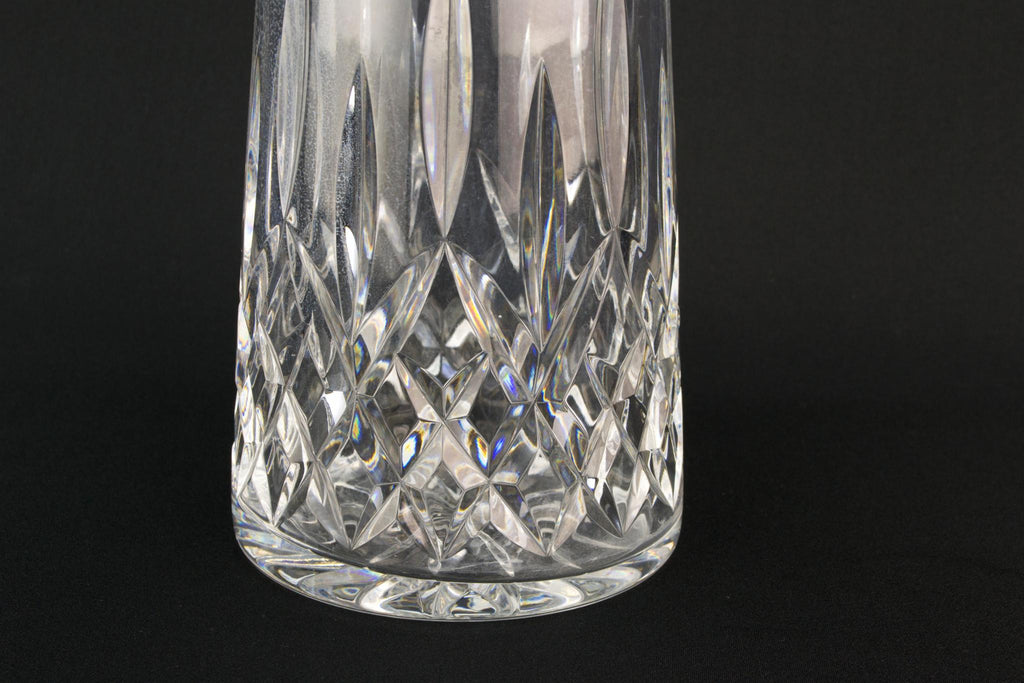 Waterford Cut Glass Tall Mallet Decanter