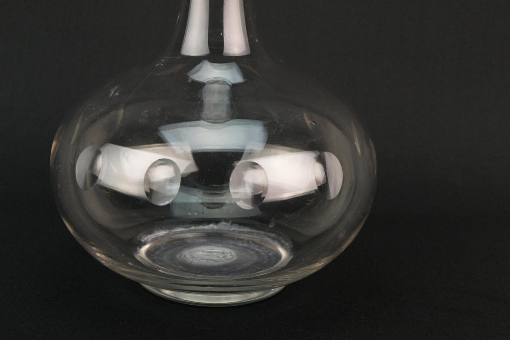 Medium Port Or Sherry Blown Glass Decanter, English Circa 1900