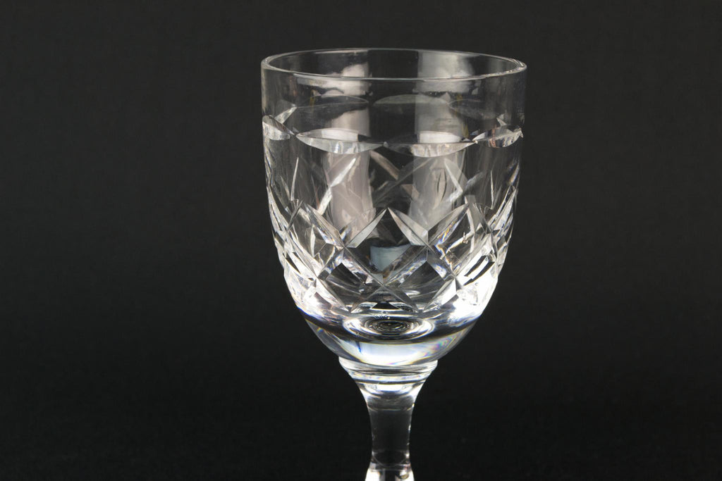 Set Of 6 Port Glasses by Tudor, English
