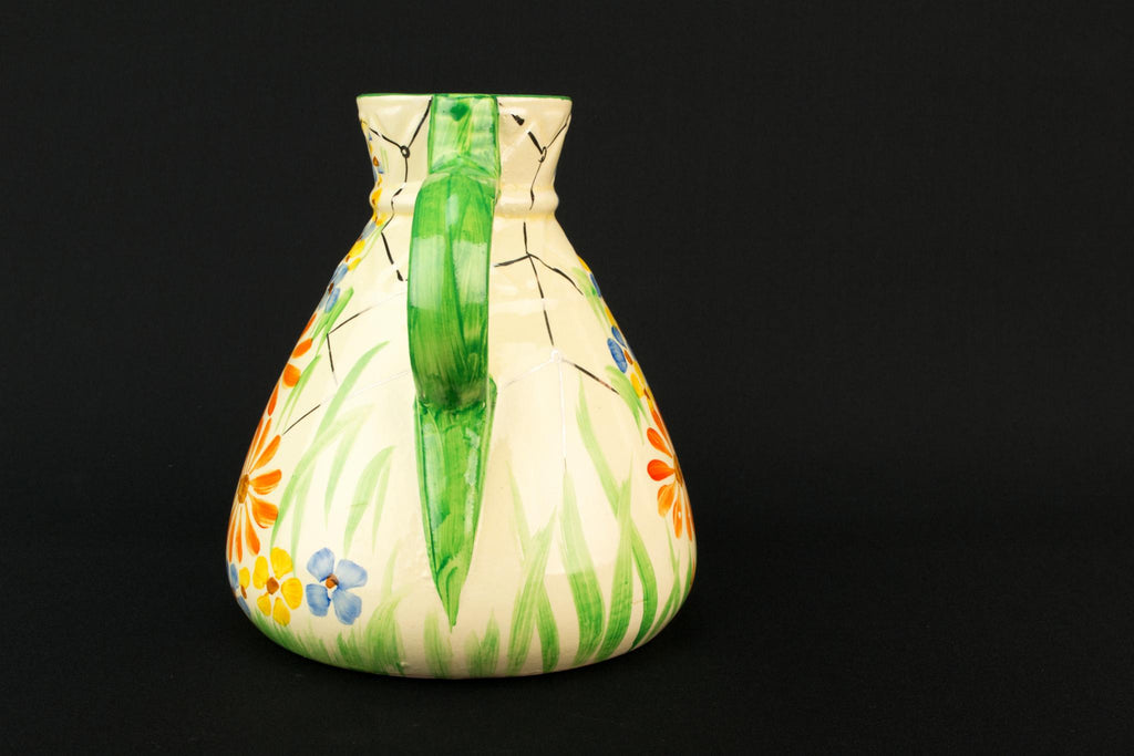 Art Deco Medium Jug, English 1930s