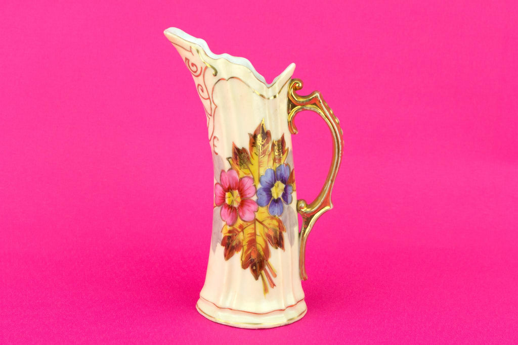 Art Nouveau Porcelain Small Vase, Austrian Circa 1900