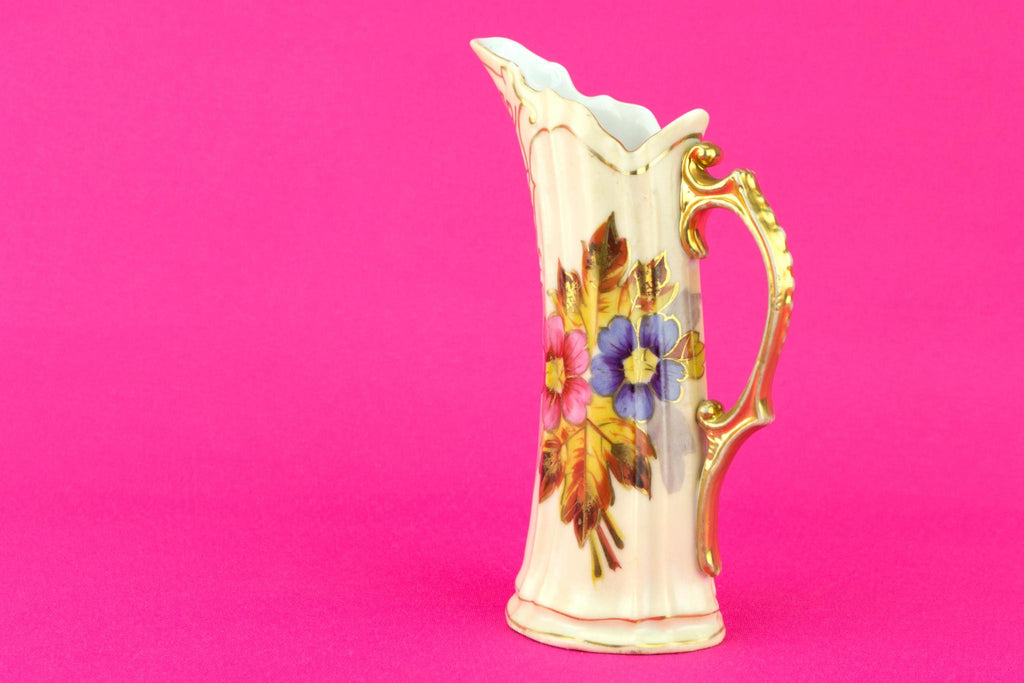 Art Nouveau Porcelain Small Vase, Austrian Circa 1900